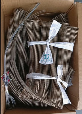 Electric furnace heater wire heating spiral heating elements wire Resistance for tempered glass furnace oven